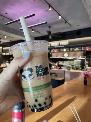 Bubble tea  at The Rogue Panda in Brooklyn