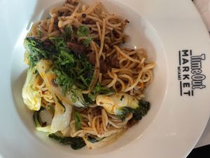 Dan Dan noodles  at The Rogue Panda in Brooklyn