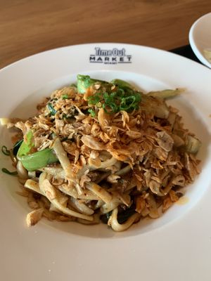 Dan Dan noodles  at The Rogue Panda in Brooklyn