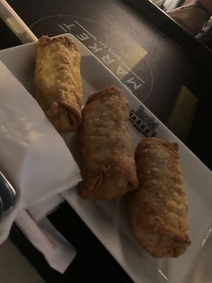 Fried egg rolls   at The Rogue Panda in Brooklyn