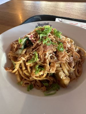 Dan Dan noodles  at The Rogue Panda in Brooklyn