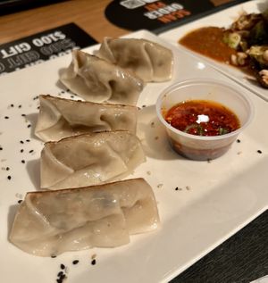 Dumplings   at The Rogue Panda in Brooklyn