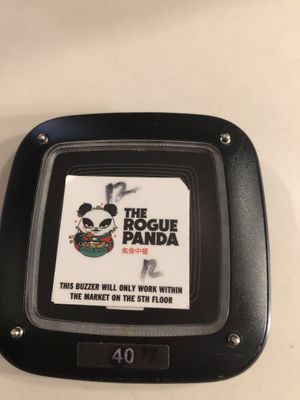 Waiting kit  at The Rogue Panda in Brooklyn