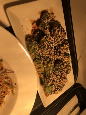 Sesame cucumber 🥒   at The Rogue Panda in Brooklyn