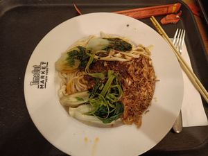 Dan Dan Noodles at The Rogue Panda in Brooklyn