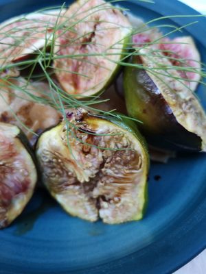 Fig salad at Konijnenvoer in Arnhem