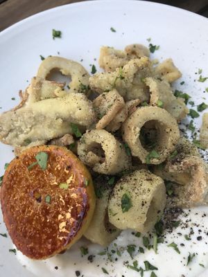 Calamari fritti  at Konijnenvoer in Arnhem