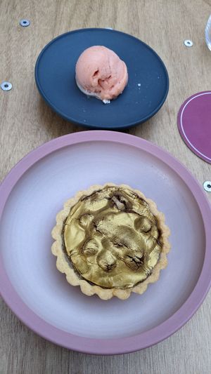 Golden Brown dessert at Konijnenvoer in Arnhem