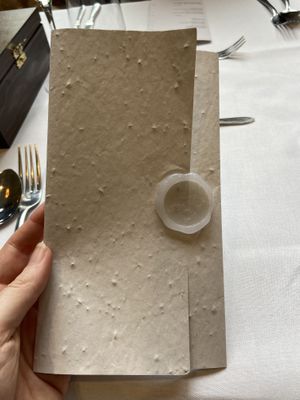 Menukaart 🐇   at Konijnenvoer in Arnhem