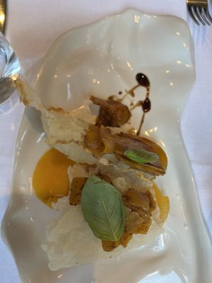 Super diner! The cook made us a special diner, gluten and nightshade free. Exquisite food with many different taste sensations    at Konijnenvoer in Arnhem