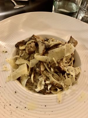 Funghi pasta with truffle  at Konijnenvoer in Arnhem