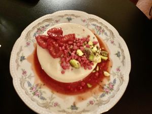 Pana cotta  at Konijnenvoer in Arnhem