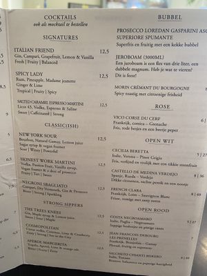 Alcoholic beverages July 2023  at Konijnenvoer in Arnhem