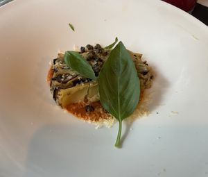 Lasagne: fantastic! Very creamy  at Konijnenvoer in Arnhem