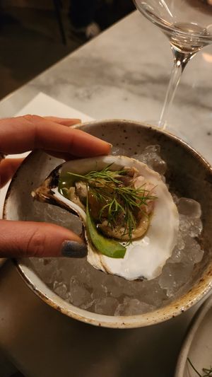Vegan oyster at Konijnenvoer in Arnhem