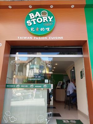 Fachada do restaurante at Bao Story Vegan in Sao Paulo