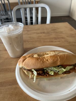 Torta  at Rojos Mexican Food in Seattle