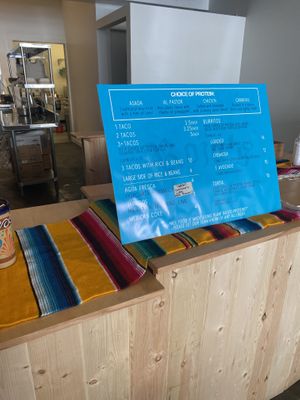 Menu Options  at Rojos Mexican Food in Seattle