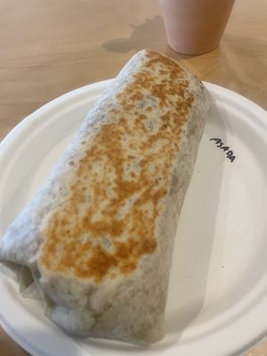 Massive burrito!  at Rojos Mexican Food in Seattle