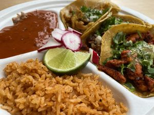 Freaking Yum!  at Rojos Mexican Food in Seattle