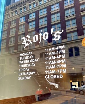  at Rojos Mexican Food in Seattle