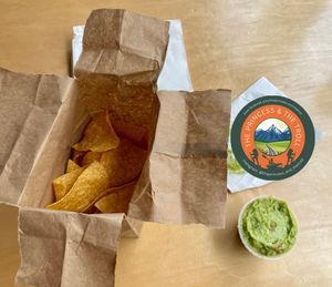 Chips & Guacamole  at Rojos Mexican Food in Seattle