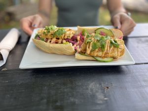 Pacific and Tofu  at The Take Out in Fayetteville