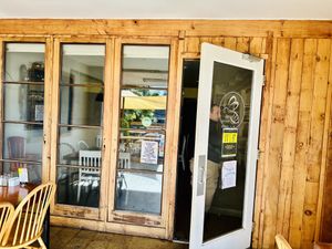 Front door entrance   at Humble Bee Cafe in Northridge