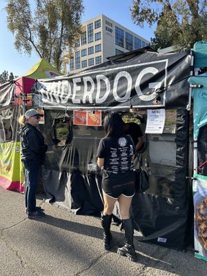 Underdog’s pop-up set up  at Underdog in San Diego
