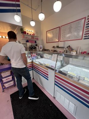 Cute interior  at Ice Cream Social in White Plains