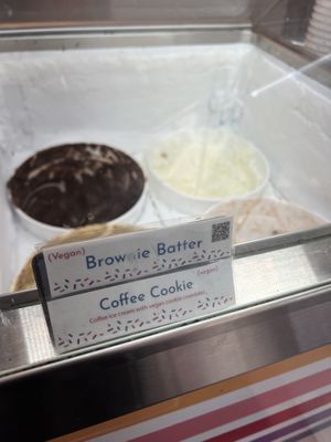 Vegan coffee ice cream! Yay  at Ice Cream Social in White Plains