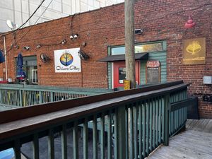 Great outdoor patio-dog friendly  at Chicora Alley in Greenville