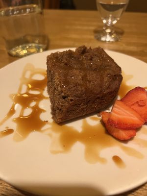 Vegan coffee cake   at The Orchard in Frederick