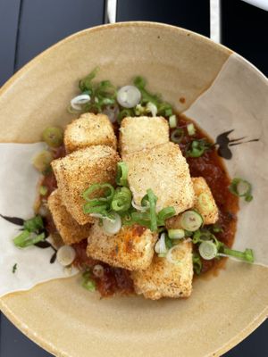 Agedashi Tofu  at Y93 Sushi Crave in Calgary