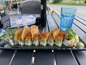 Vegan sushi   at Y93 Sushi Crave in Calgary