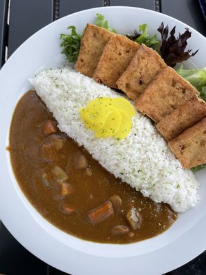 Katsu curry vegan   at Y93 Sushi Crave in Calgary