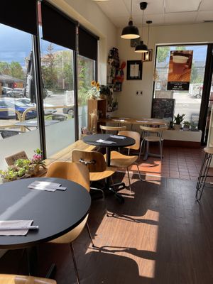 Lovely interior   at Y93 Sushi Crave in Calgary