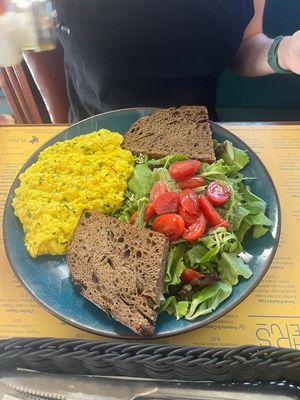 Scrambled tofu   at The Brunchers in Athens