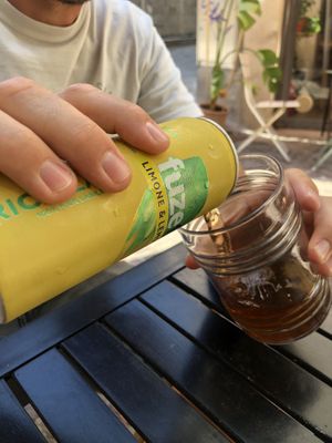 Ice tea   at Localino in Oristano