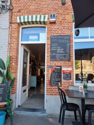 Entrance at Sprout in Bruges