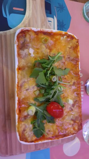 La lasagne at Sprout in Bruges