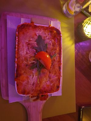 Lasagne at Sprout in Bruges