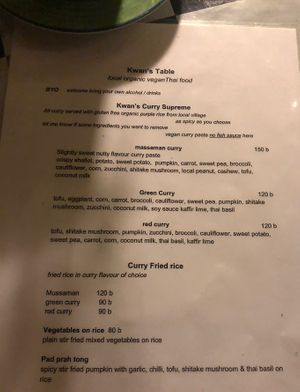   at Kwanjai Thai food in Pai