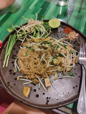 Pad Thai at Kwanjai Thai food in Pai