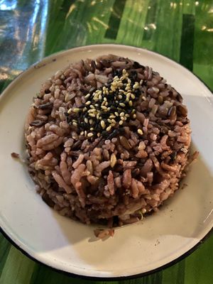 Purple Rice   at Kwanjai Thai food in Pai