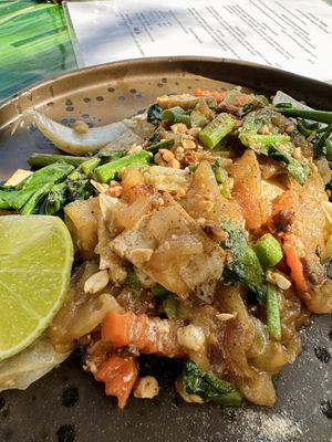 Super pad see-ew (80 THB)  at Kwanjai Thai food in Pai