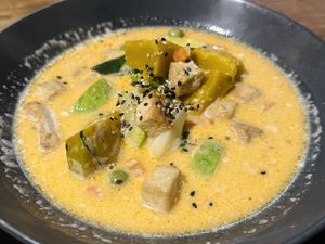 Red curry (120 THB)  at Kwanjai Thai food in Pai