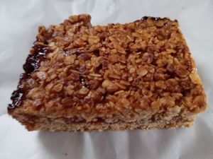 Flapjack at Grain & Goodness in Tynemouth