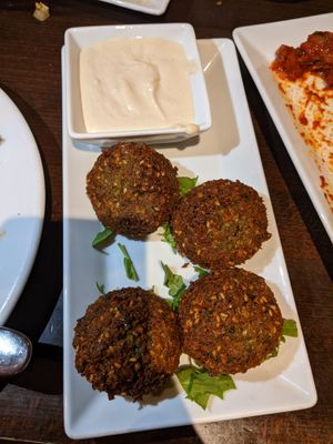 Four delicious falafels at Casalot in Berlin