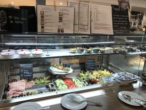 self-service for brunch (44.-/person, à discretion)  at Koivu Café  in Rapperswil-jona